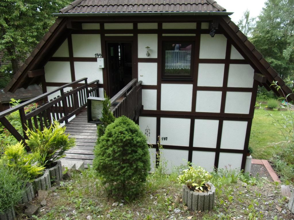 Ferienwohnung Hartmann Frankenau Exterior photo
